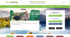 Desktop Screenshot of naturapass.com